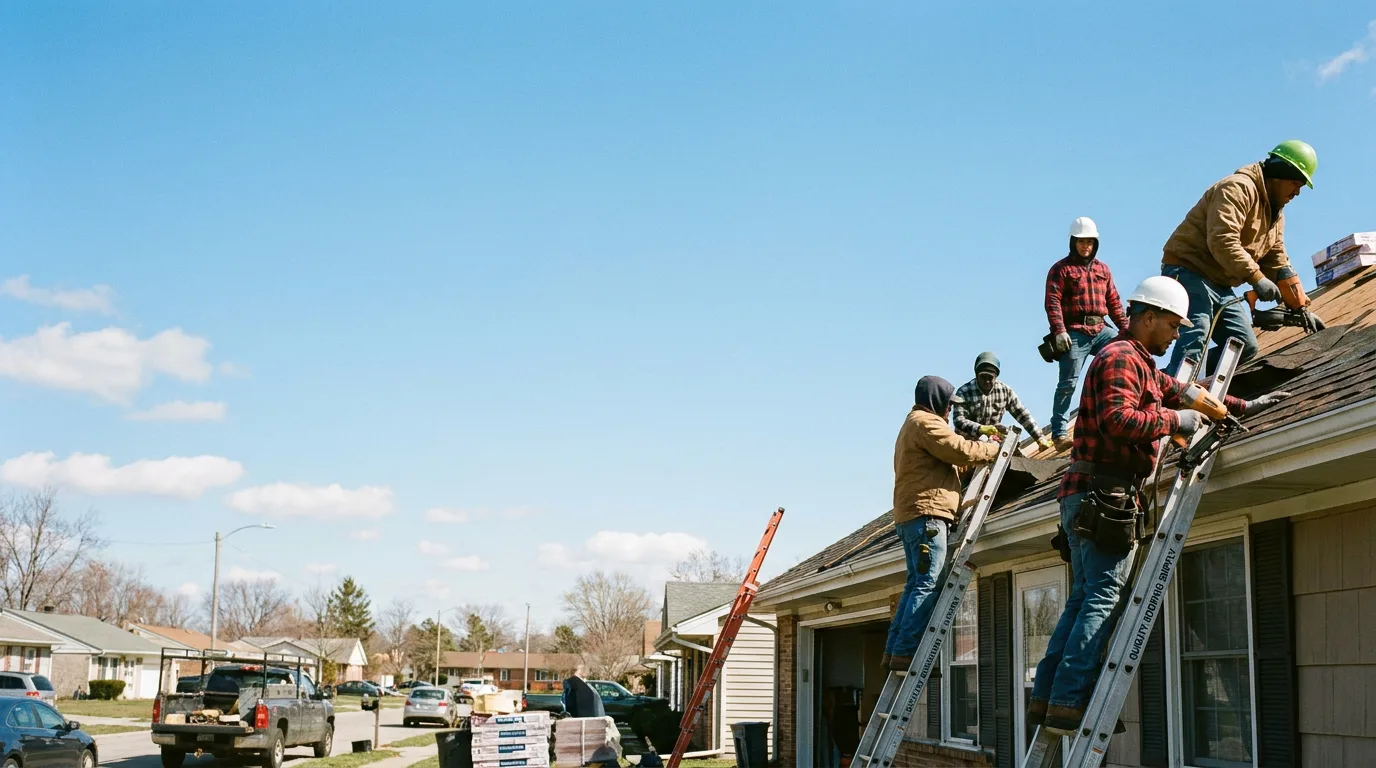 Roofing in Elmwood, IL near me
